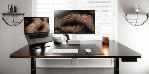 The Cool Standing Desk That Moves Up and Down!