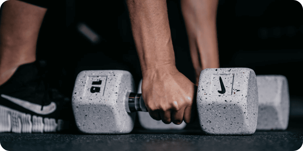 The sustainable dumbbell for your fitness