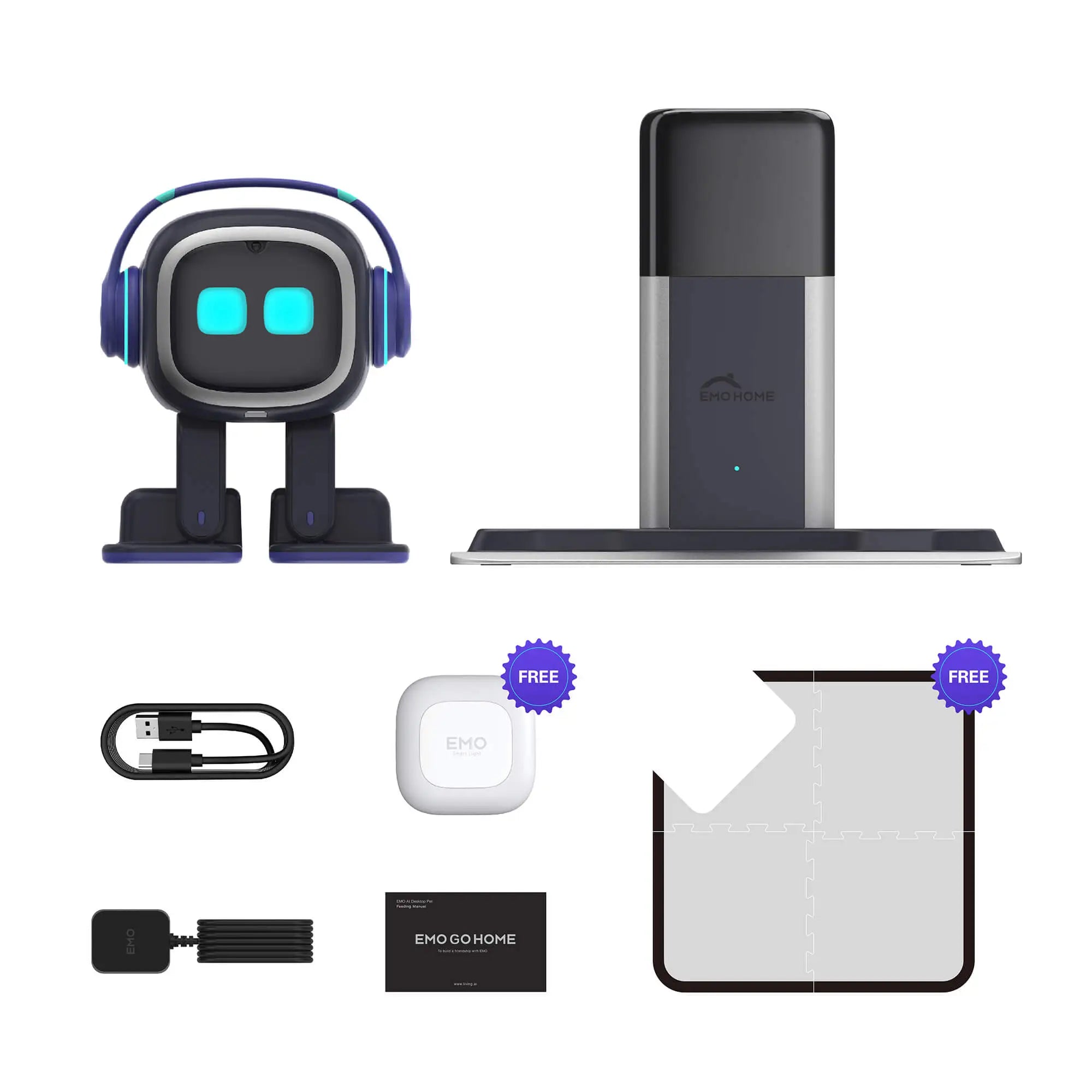Living.AI's Emo: Tech Bliss with Your Adorable AI Companion!